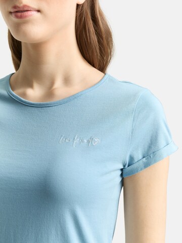 TOM TAILOR DENIM Shirt in Blue