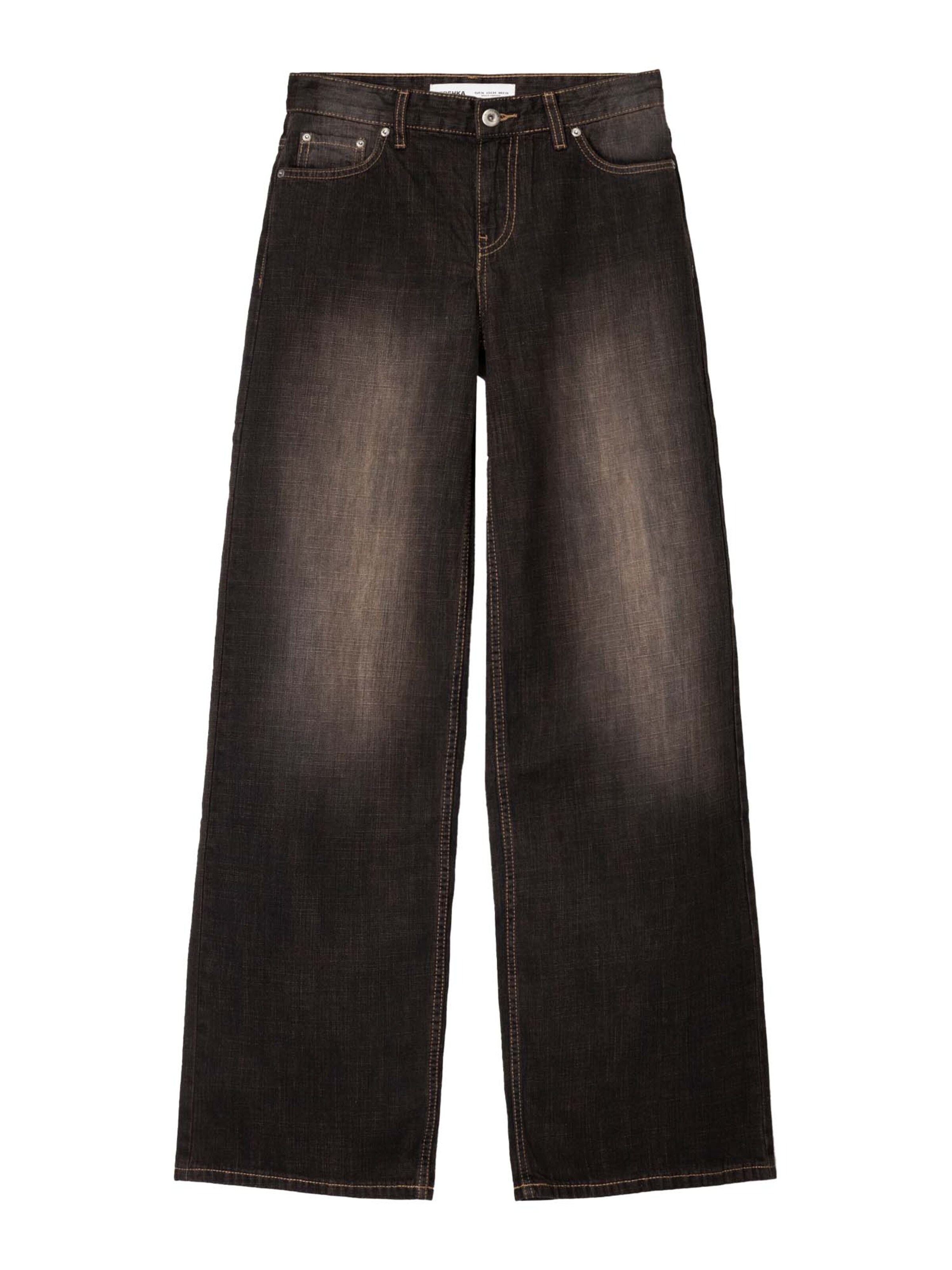 Bershka Džíny - černý melír, Produkt