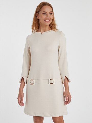 Ana Alcazar Dress ' Seany ' in White: front