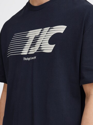 T-Shirt 'Silas' The Jogg Concept en bleu