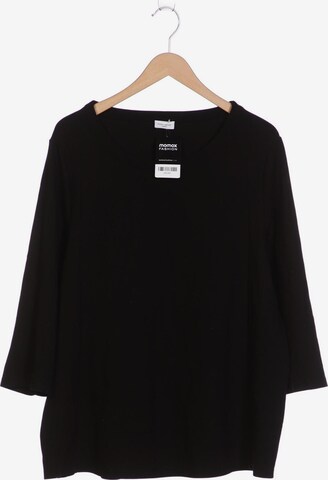 GERRY WEBER Sweatshirt & Zip-Up Hoodie in 4XL in Black: front