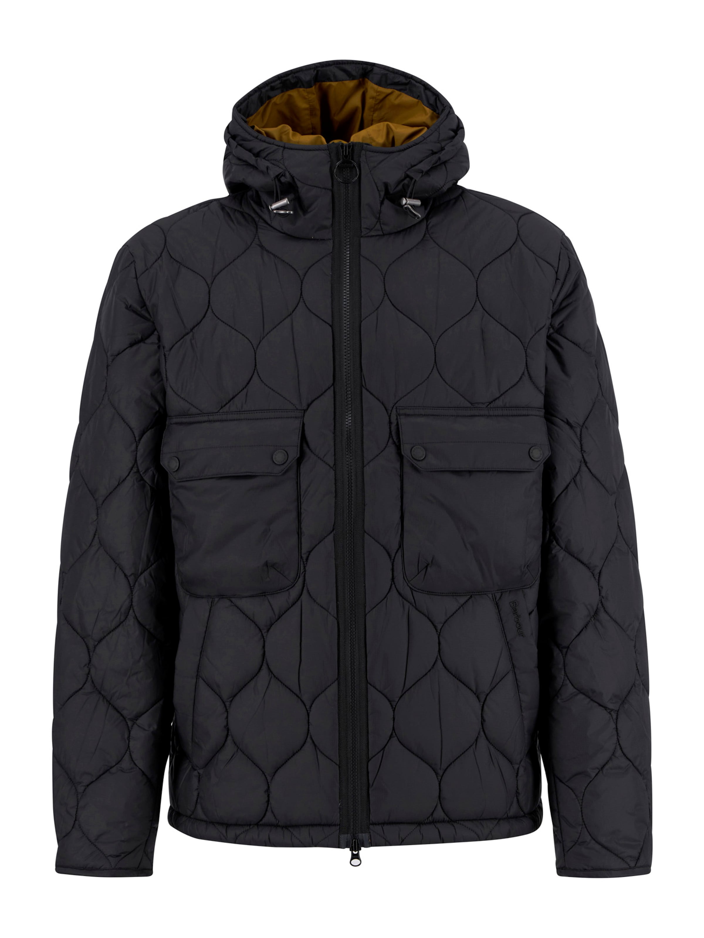 Barbour - Chaqueta de entretiempo 'Spey' en negro: frente