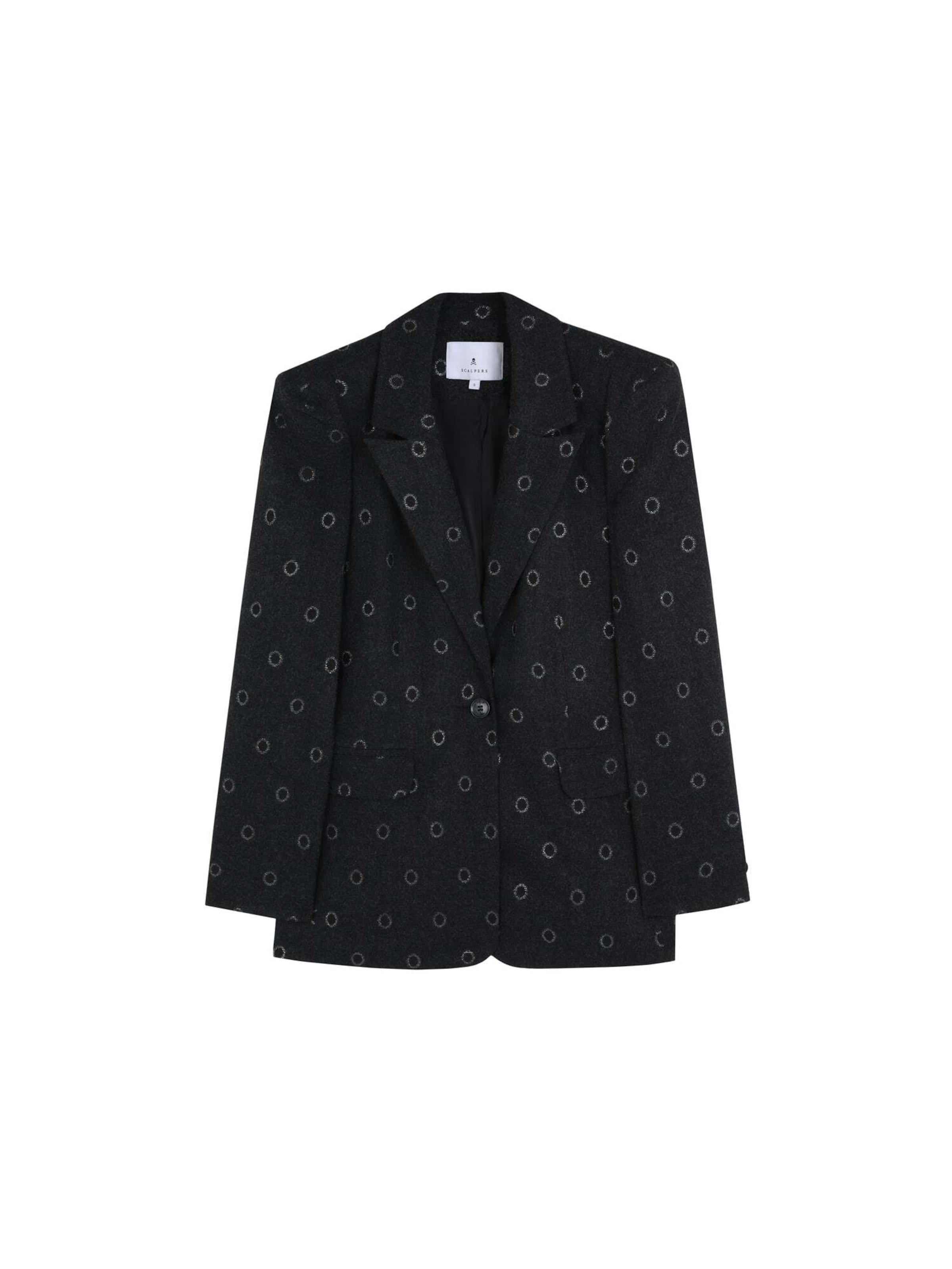 Scalpers Blazer in Grau: Vorderseite