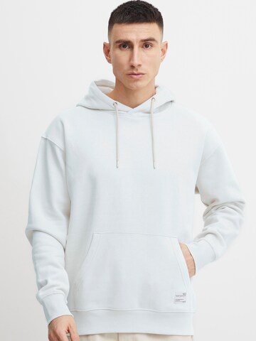 Sweat-shirt !Solid en bleu : devant