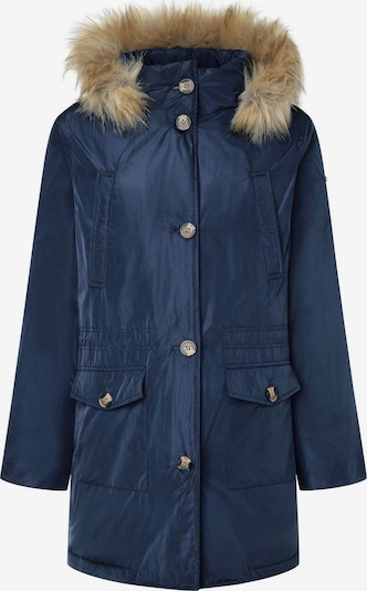 Pepe Jeans Winterjacke 'CLEMENTINE' in L in beige / navy, Produktansicht