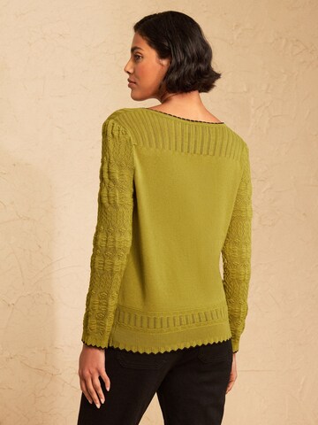 love & roses Sweater in Green