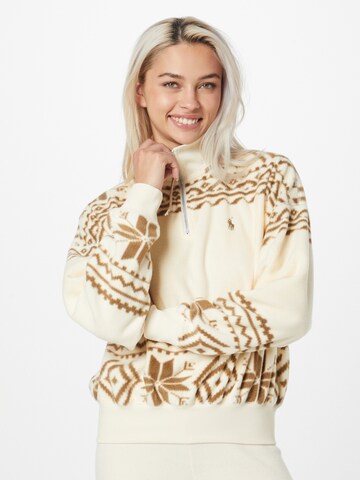 Polo Ralph Lauren Sweatshirt in Beige: predná strana