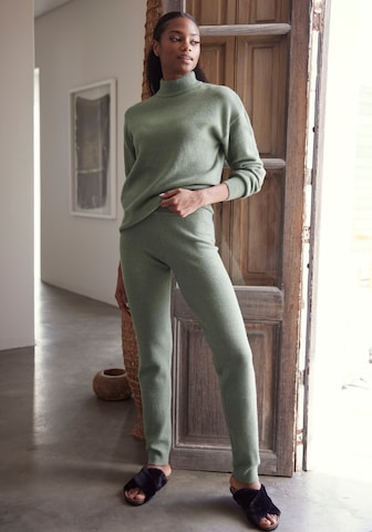 LASCANA - Skinny Pantalón en verde