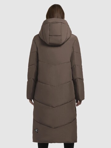 khujo Winter coat 'Sonje6-YM' in Brown