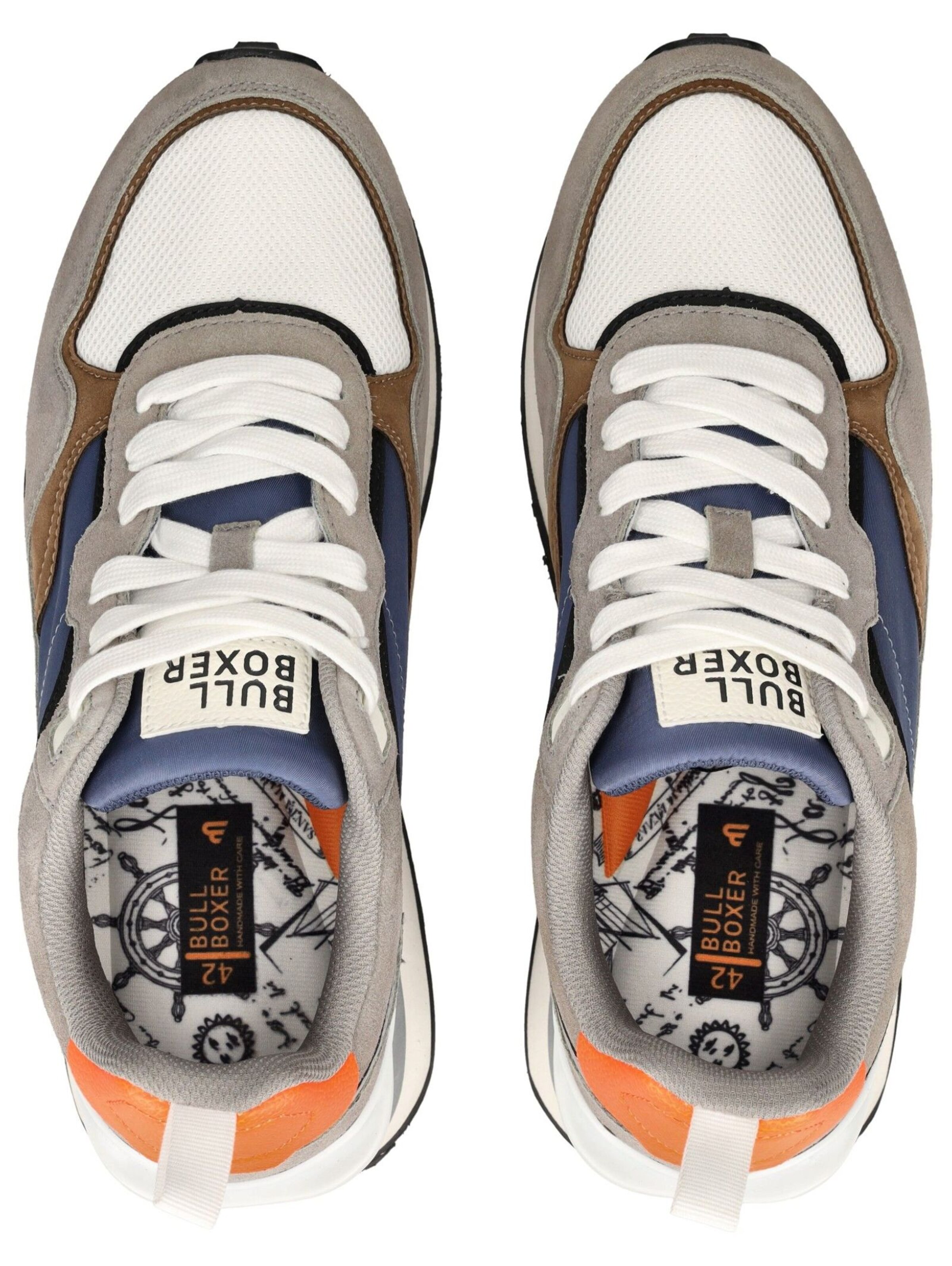 Baskets basses BULLBOXER en gris