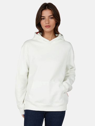 salzhaut Sweatshirt 'Tieren' in Wit: voorkant