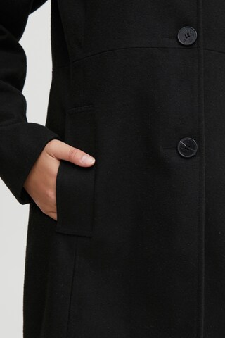 Oxmo Between-Seasons Coat 'Valerine' in Black