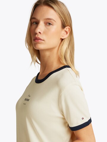 Maglietta di TOMMY HILFIGER in beige