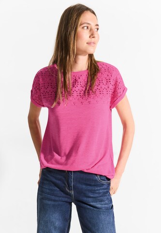 CECIL T-Shirt in Pink: Vorderseite