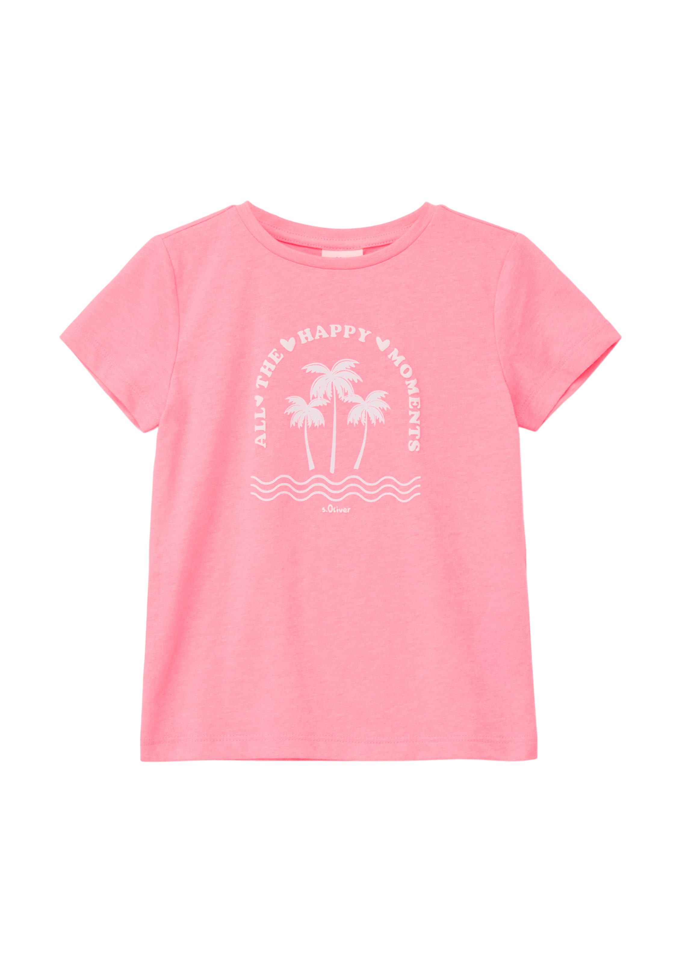 T-Shirt s.Oliver en rose : devant