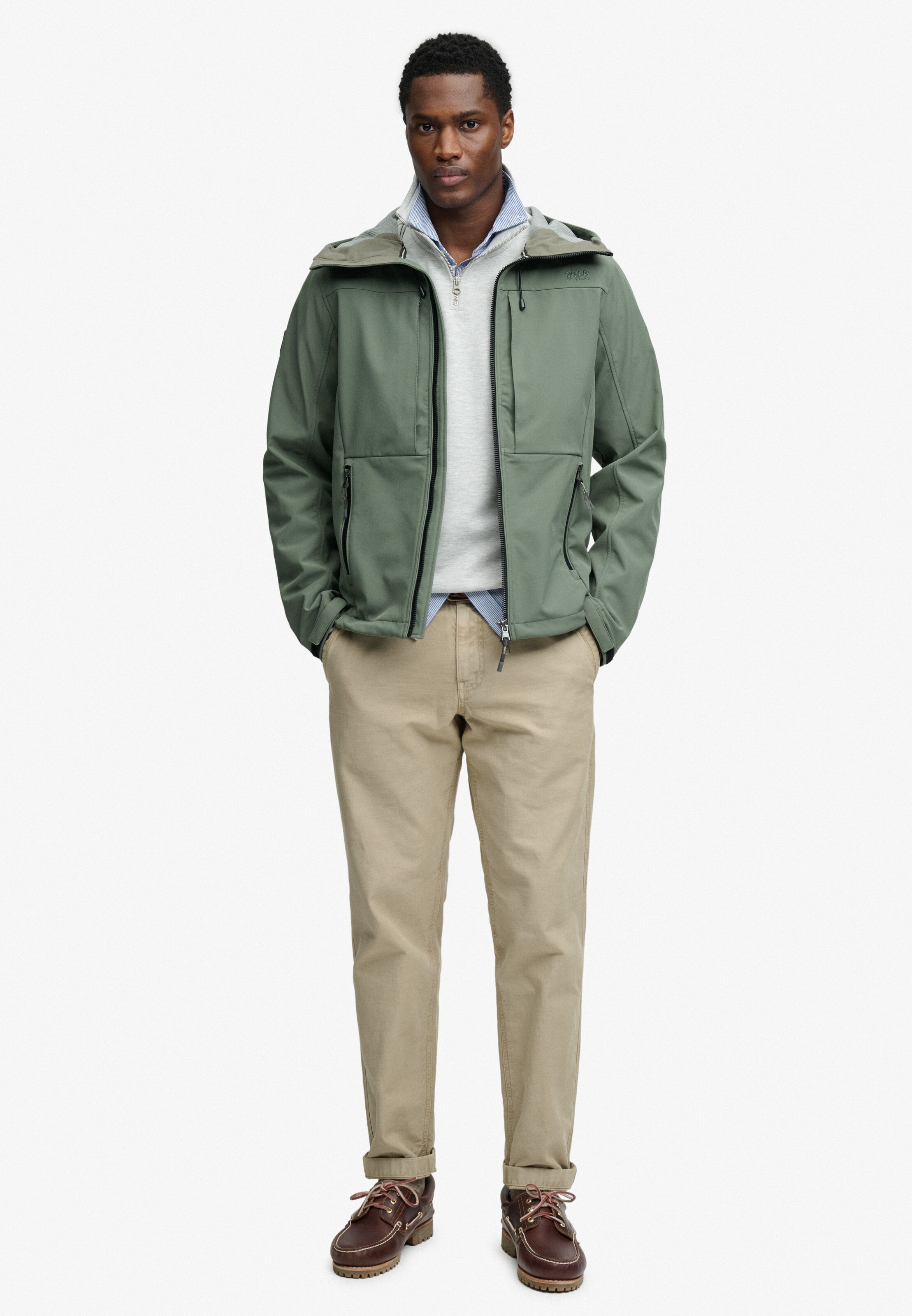 Superdry & Co Tussenjas in Groen