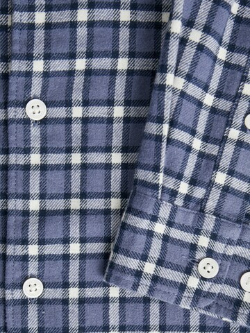 JACK & JONES Comfort fit Button Up Shirt 'Joshua' in Blue