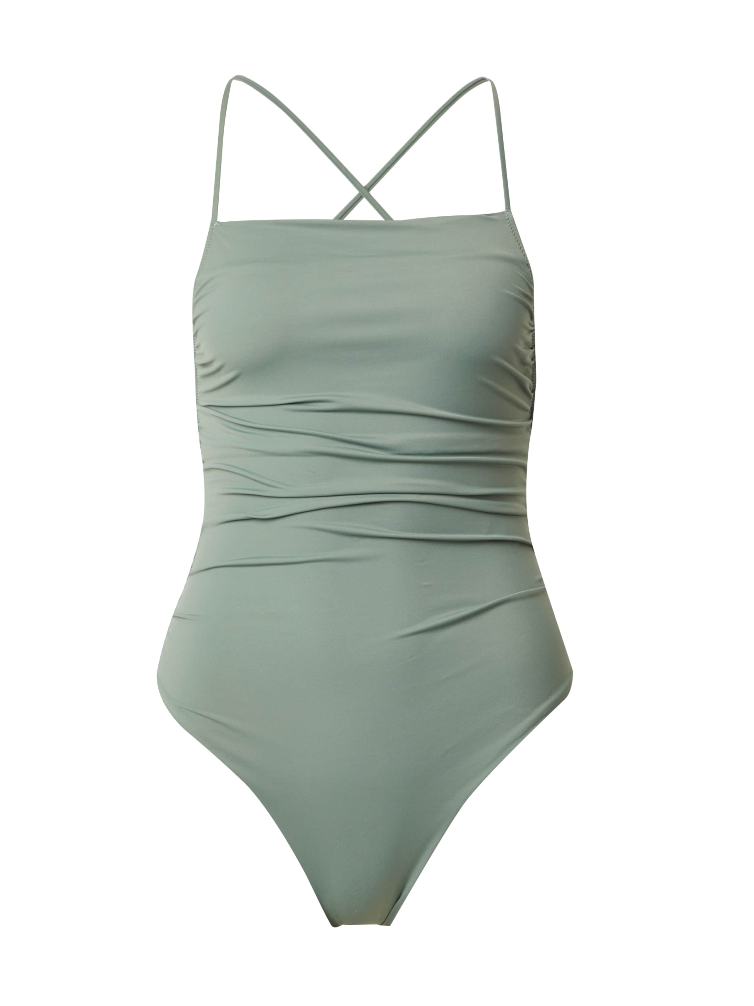 Bustier Maillot de bain 'Janne' EDITED en vert : devant