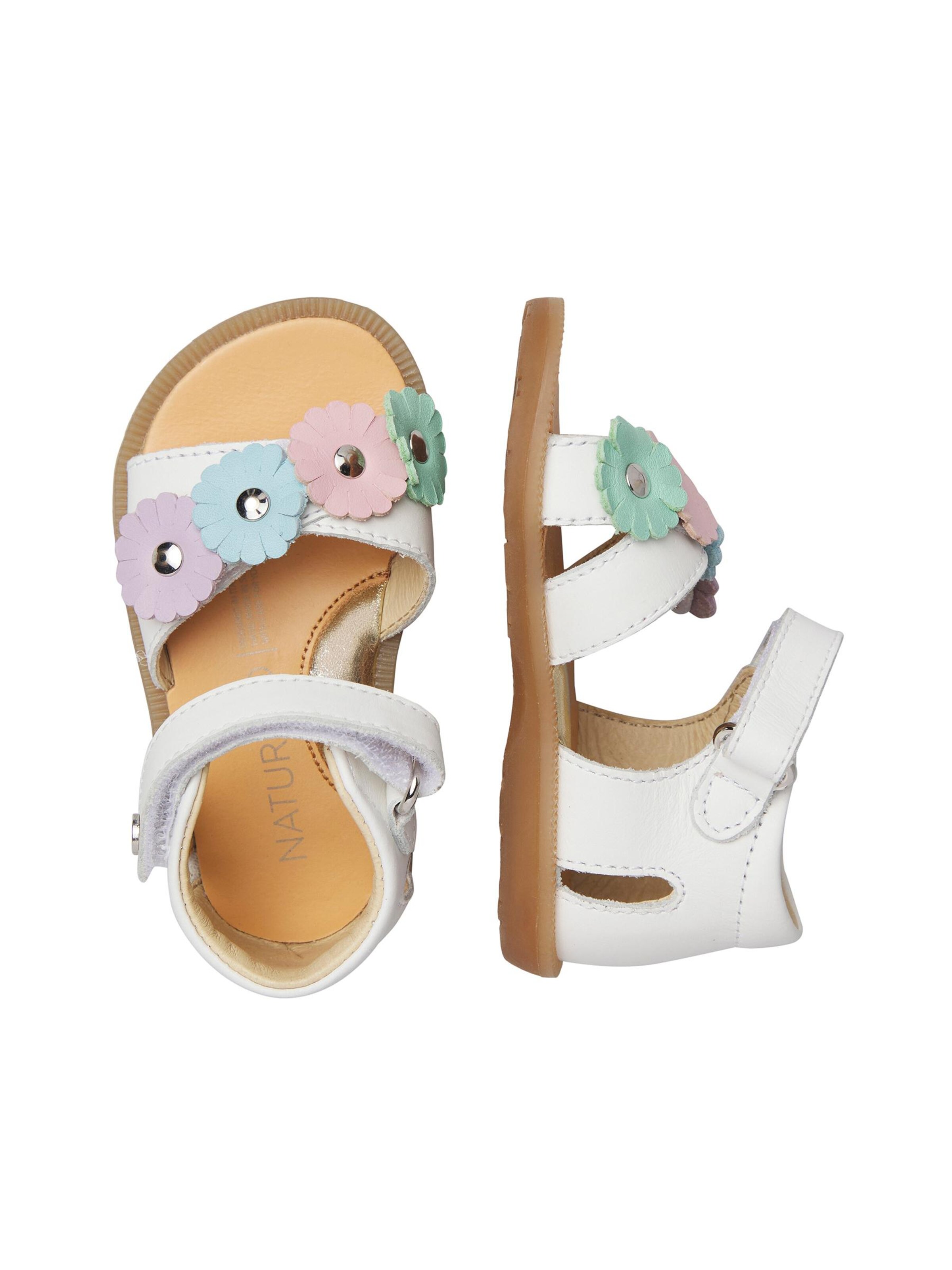 NATURINO Sandalen 'TAZOA' in Wit