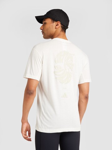 ADIDAS PERFORMANCE Performance shirt in White: front