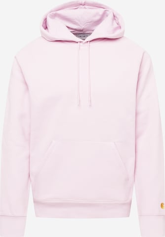 Sweat-shirt 'Chase' Carhartt WIP en rose : devant