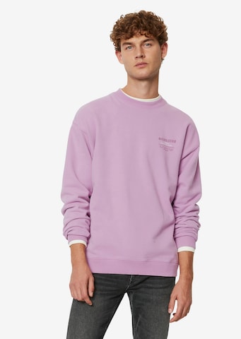 Sweat-shirt Marc O'Polo DENIM en violet : devant