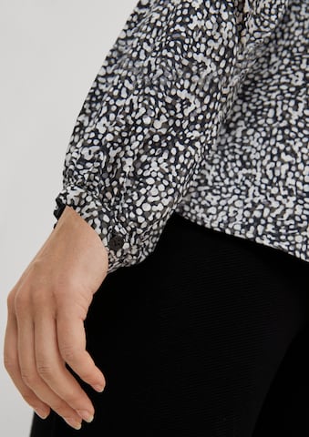 COMMA Blouse in Zwart