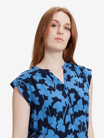 Betty & Co Blusentop mit Print in Blau