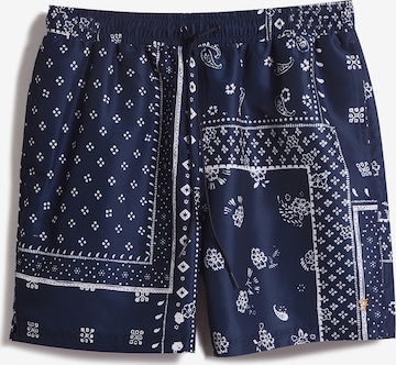 FARAH Badshorts 'Colbert' i blå: framsida