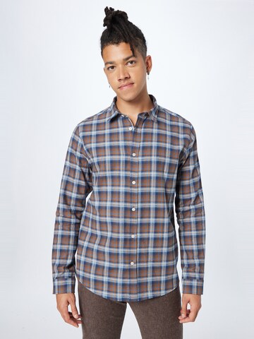 minimum Regular fit Button Up Shirt in Blue: front