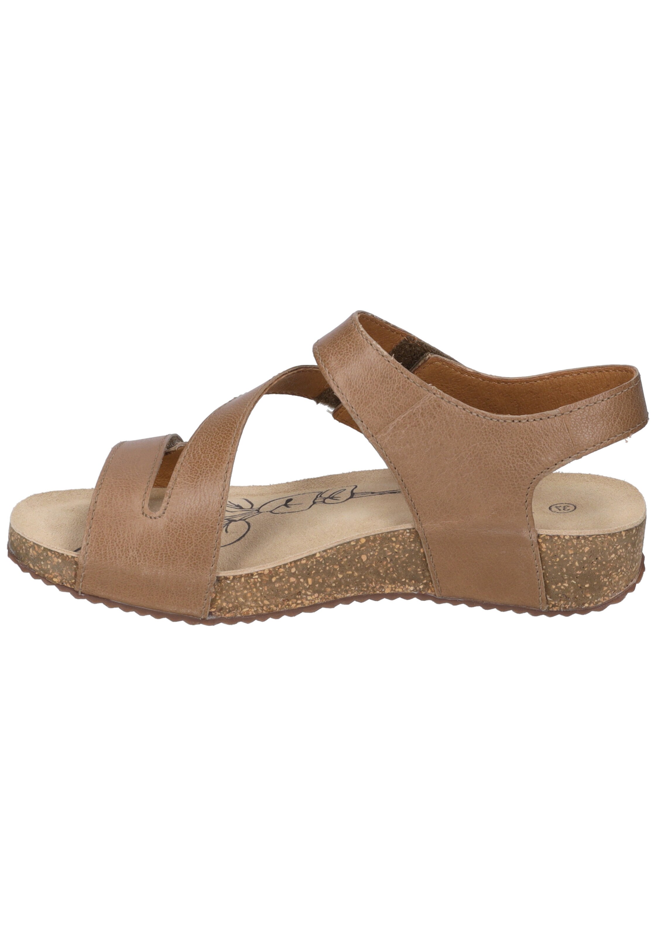 JOSEF SEIBEL Sandals 'TONGA' in Brown