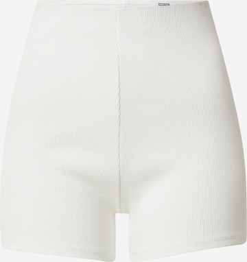 ABOUT YOU x MOGLI Slimfit Shorts 'Marina' in Weiß: predná strana
