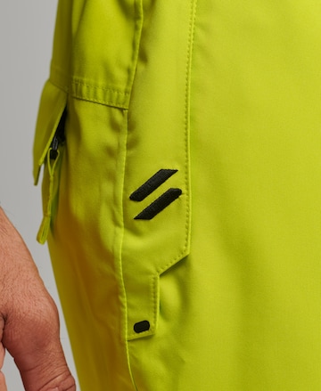 Superdry Snow Regular Workout Pants 'Snow Ultra' in Yellow