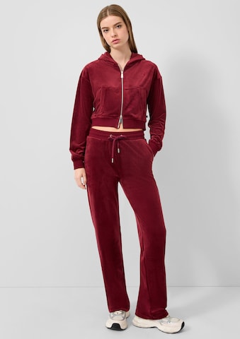 QS Sweatjacke in Rot
