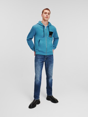 KARL LAGERFELD JEANS Sweatjacke in Blau