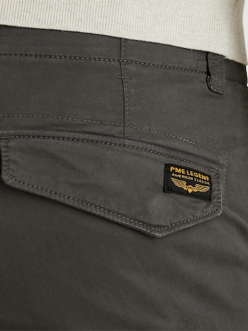 PME Legend Tapered Gargohousut 'Nordrop tapered fit cargo pants' värissä harmaa