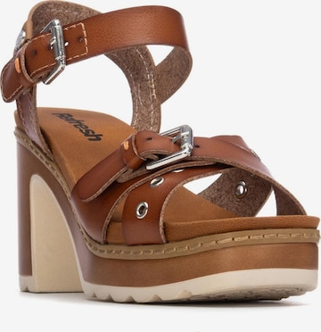 Refresh - Sandalias en beige: frente