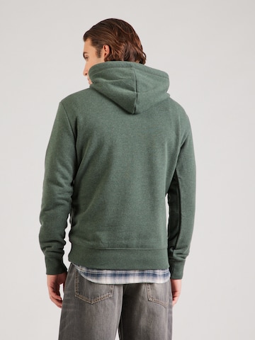 Superdry Μπλούζα φούτερ 'Essentials' σε πράσινο