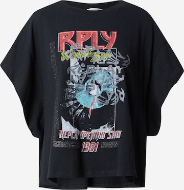 REPLAY T-Shirt in Schwarz: predná strana