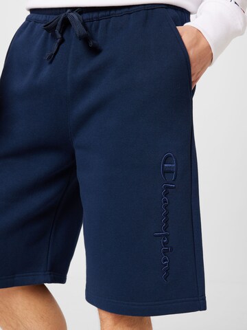 Regular Pantaloni de la Champion Authentic Athletic Apparel pe albastru