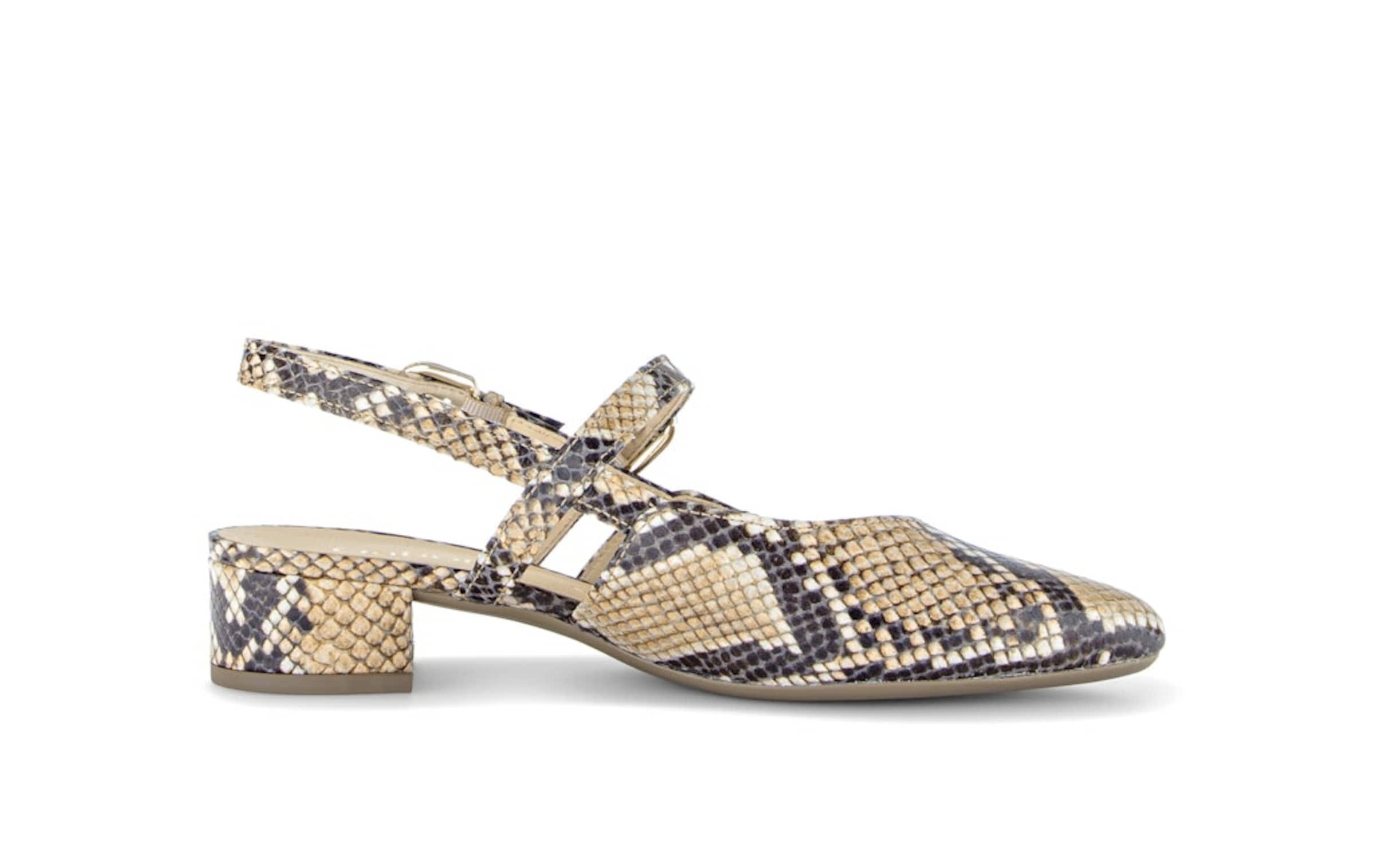 GABOR Slingback Pumps in Beige