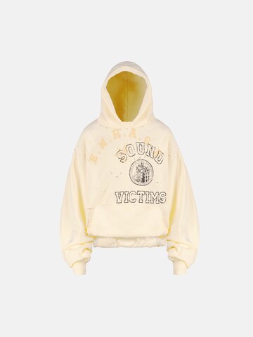 ENRAGE Sweatshirt 'ENRAGE THE SOUND VICTIMS' in Gelb: Vorderseite