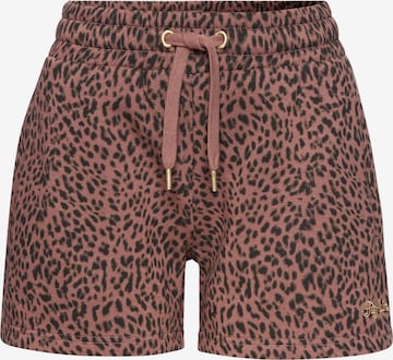 BUFFALO Pants in Brown: front