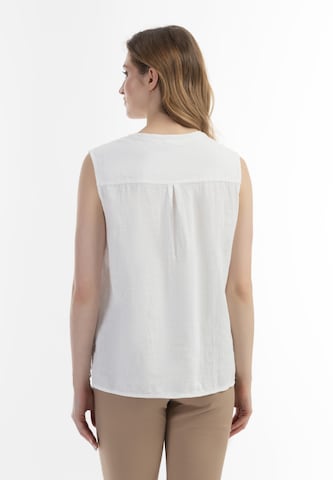 Usha - Blusa en blanco