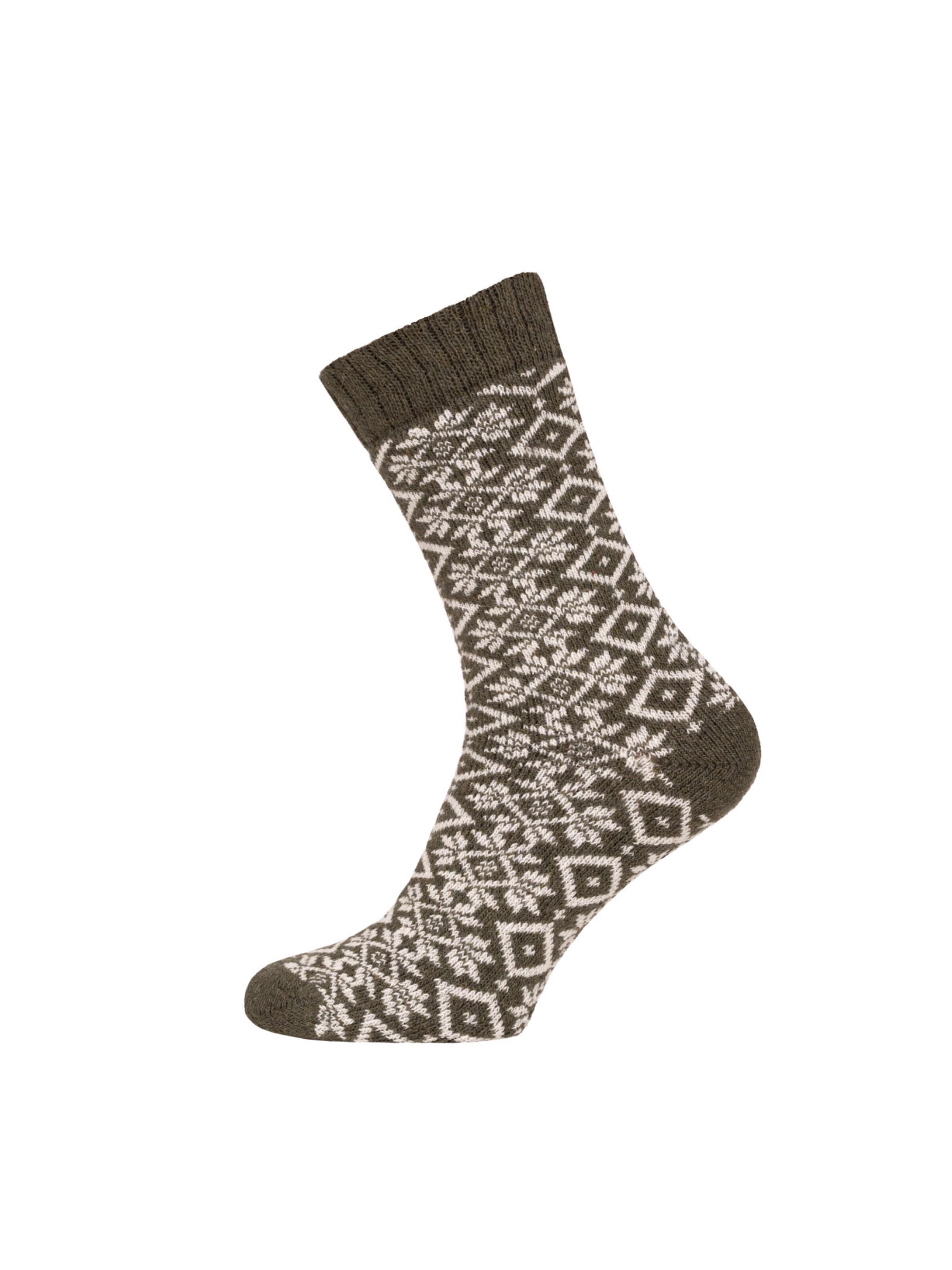 HomeOfSocks Socks 'HOS455' in Green: front