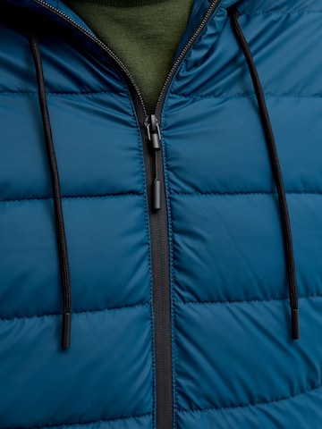 Jack & Jones Plus Vinterjakke i blå