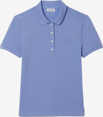 T-shirt LACOSTE en violet : devant