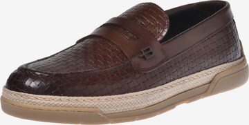 Baldinini Classic Flats in Brown: front