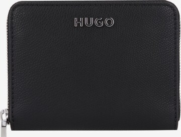 HUGO Wallet 'Chris' in Black: front