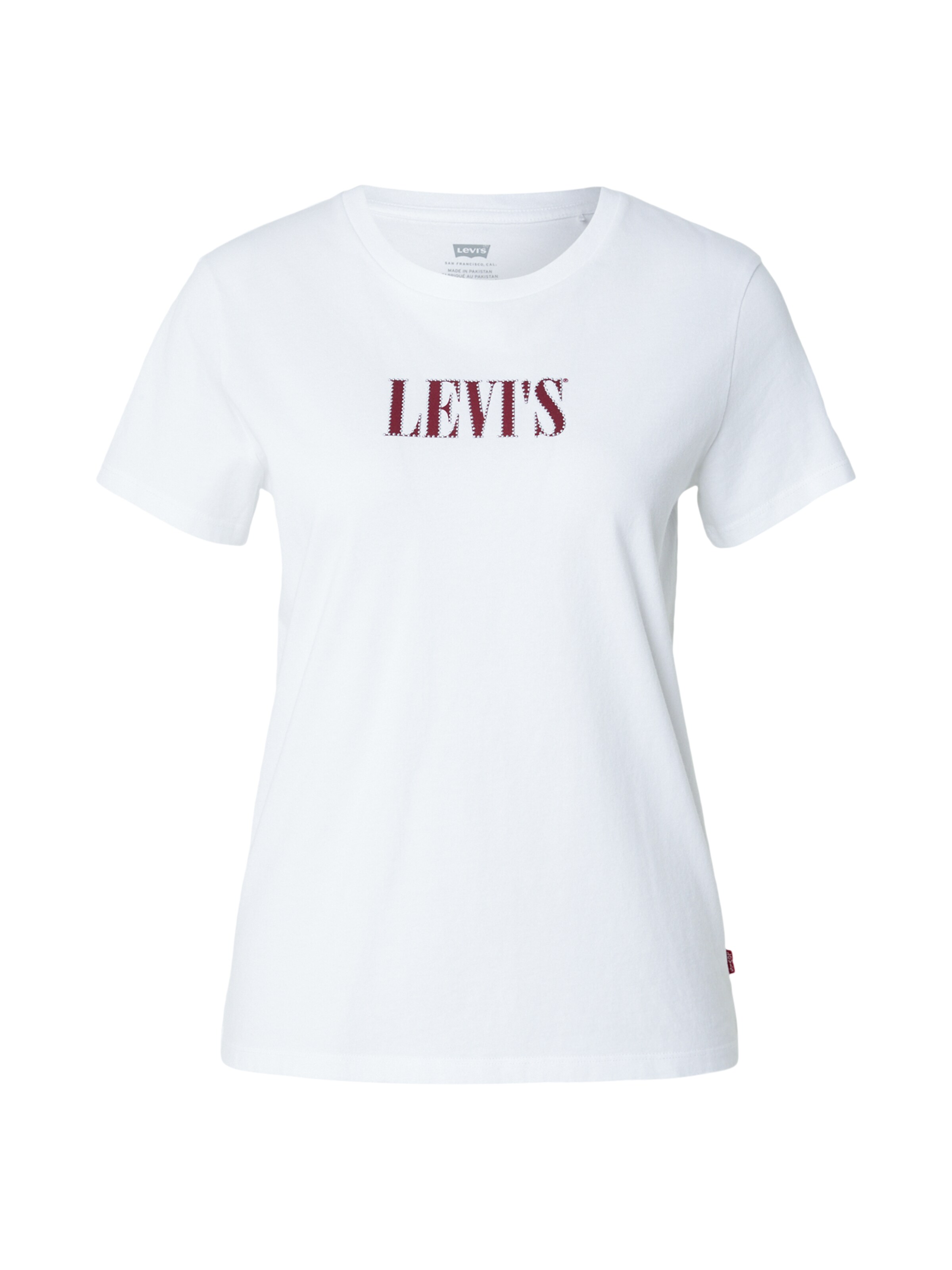 LEVI'S ® T-Shirt in Weiß: Vorderseite